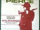 JEFFREY LEE PIERCE– AFFICHE ORIGINALE – WILDWEED « QUARTET » TRES RARE –1985