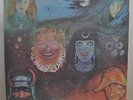 King Crimson In The Wake Of Poseidon Japan gatefold LP 1971 P-8104A Insert