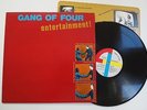 GANG OF FOUR - ENTERTAINMENT LP EX/EX VINYL Rare 1979 UK 1st Press A1/B1 + Inner