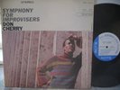 DON CHERRY SYMPHONY FOR IMPROVISERS 1966 BLUE NOTE BST 84247 NEW YORK RVG EX