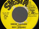 ROCKY HERNANDEZ Someone Somewhere CHICANO TEX MEX SOUL BALLAD 45 *hear*