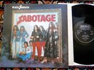 Black Sabbath, Sabotage, Orig UK NEMS LP, EX/EX+, 1/2 2/2 Matrix, 1st Press
