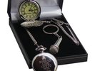 LEMMY Quote POCKET WATCH & Microphone Keyring Motorhead Luxury Gift Box Set
