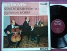 PHILIPS HI-FI-StereO, 2 LP box, ED1, BEETHOVEN: Sonaten, ROSTROPOWITSCH, RICHTER