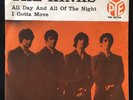 The Kinks: All Day and all night / I gotta move. Rare Norway issue. EX+