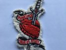 Original Warlock True As Steel Aufnäher Patch Rocker Weste Kutte Metal Festival