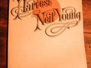 PARTITIONS - TABLATURE - NEIL YOUNG - HARVEST - 1972