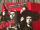 THE CLASH LONDON'S BURNING DEMO'S & OUTTAKES 1976-79 RED VINYL LP
