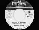 Ernie Johnson - Dreams To Remember / Disco Music Keep On Going On (Soul, 45)