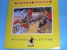 Billy Bragg - Workers Playtime LP With Song Sleeve & Leaflet (AGOLP 15) 1988