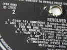 BEATLES 1966 1st Press STEREO UK Parlophone LP - Revolver - With DR ROBERT Label