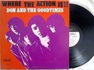 Don & The Goodtimes WHERE THE ACTION IS 1966 lp Wand WDM 679 NW Garage Rock MONO