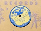 78 rpm Blues singer Walter Davis Tampa Red Bluebird label