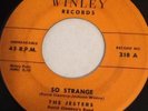 The Jesters Love No One But You So Strange Winley Records Doo Wop 45