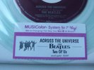 Nos BEATLES 45-ACROSS THE UNIVERSE- CLEAR Vinyl- -UNPLAYED- CEMA