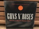 Guns N Roses Since I Don’t Have You 7” Orange Vinyl Record