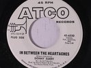 DONNIE ELBERT: In Between The Heartaches / Too Far Gone 45 (dj) Soul