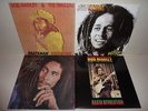 BOB MARLEY & THE WAILERS  4 X LP Rastaman Vibration Kaya Rasta Revolution Legend