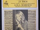 LOLA BOBESCO J.C BACH / DUCHESNE DD 6060 ENSEMBLE D'ARCHETS YSAYE