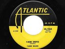 T-BONE WALKER 45RPM '54 ATLANTIC T-BONE SHUFFLE YELLOW & BLACK LABEL VG++ VINYL