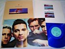 LP - Depeche Mode Music for the Masses - OIS Poster Blue Blau Wax # cleaned