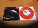 U2  DESIRE  AUSTRALIA RED VINYL WITH BLACK DOTS