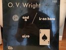 O.V. Wright - A Nickel & A Nail & The Ace Of Spades LP - Backbeat VIRGIN VINYL