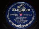 TOMMY McCLENNAN 78 rpm Bluebird 34-0716 Shake It Up and Go / I Love My Baby 1942