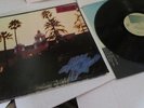 tHE EAGLES HOTEL CALIFORNIA LP RED PROMO STICKER