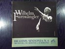 BRAHMS SYMPHONY N°4 FURTWANGLER VOCE DEL PADRONE 1ED QALP 10262 ITALY LP