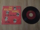 7” Si. – ROLLING STONES – It’s All Over Now / Tell Me  – im 5-Köpfe-Bildcover