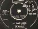 The Miracles 1st Press TMG 503 All That's Good / OOO Baby Baby