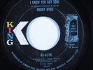 Funk 45 BOBBY BYRD I Know You Got Soul KING HEAR