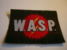 W.A.S.P. – very rare old original 80s LOGO Patch   metal