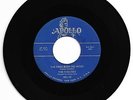 DOO WOP 45 THE CHESTERS THE FIRES BURN NO MORE ON APOLLO  STRONG VG ORIGINAL