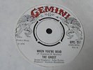 The Ghost - When You're Dead 1970 UK 45 GEMINI PROG/PSYCH