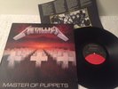 METALLICA master of puppets LP ORG PRESS VG+/NM w/inner STERLING STAMP DC20