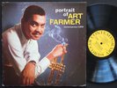 ART FARMER Portrait Of.. LP CONTEMPORARY C 3554 Orig US 1958 DG MONO Hank Jones
