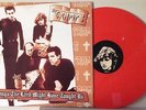 The CRAMPS Songs The Lord Might Have Taught Us LP UK Red Vinyl w/ Drug Train M/M