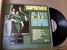 RARE ORIG 1964 Lp album the Supremes A bit of LIVERPOOL Beatles MONO Plays EX