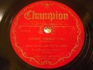 JAZZ ELMER GROSSO ORCH Sweet Jennie Lee/SAM LANIN CHAMPION 16128