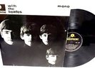 THE BEATLES - WITH THE BEATLES Yellow & Black Parlophone PMC 1206 Mono - B87