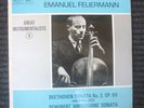 FEUERMANN /HESS /MOORE-BEETHOVEN /SCHUBERT SONATAS -Uk EMI HQM 1079 -Nm
