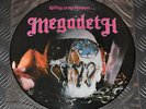 Megadeth 'Killing Is My Business' UK '85 Original Pic LP Picture Disc Vinyl Rare