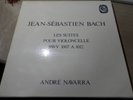 ANDRE NAVARRA - BACH 6 CELLO SUITES - 3LP JAPAN STEREO