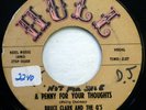 BRUCE CLARK & Q's 45 Penny for Your.../Went to China.. HULL r&b STRONG VG ws1184