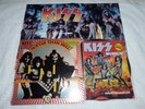 KISS LP HOTTER THAN HELL TAN CASABLANCA  PRESSING FREE POSTER