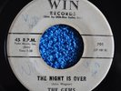 RARE ORIGINAL 45RPM THE GEMS- THE NIGHT IS OVER / NURSERY RHYMES