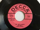 BOB WILLS So Let's Rock/Sugar Baby DECCA 9-29909 promo ROCKABILLY DJ 7