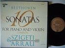 SZIGETI ARRAU Beethoven 10 Violin Sonatas VANGUARD 4LP BOX SRV-300/3 MINT